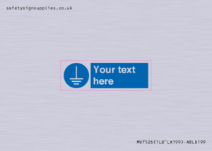 Custom Connect to Earth Sign